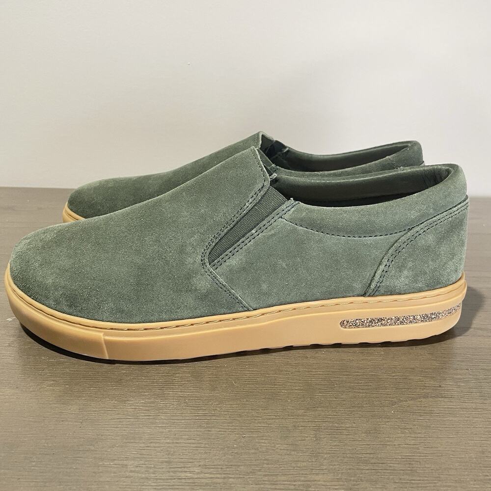 Birkenstock Mens Size 8 Shoes NEW Open Box Oswego Thyme Suede Green Womens 10